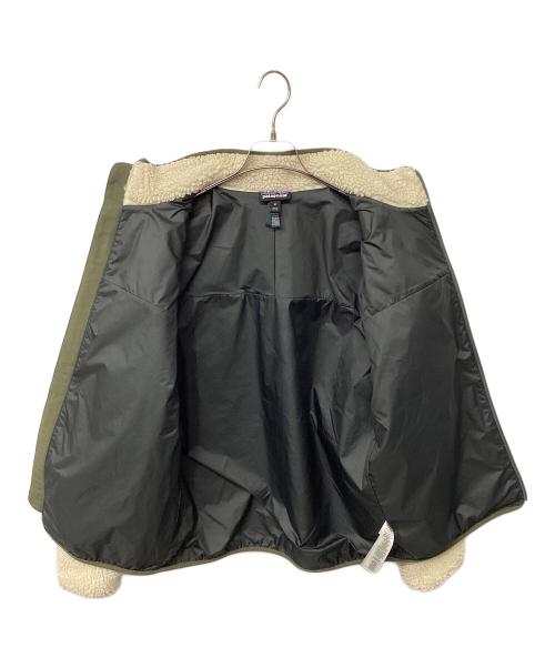 Patagonia（パタゴニア）Patagonia (パタゴニア) クラシック・レトロX・ジャケット ホワイト×グリーン サイズ:Mの古着・服飾アイテム