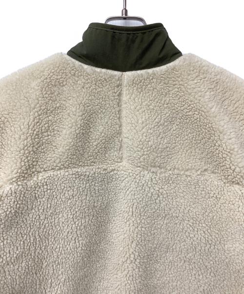 Patagonia（パタゴニア）Patagonia (パタゴニア) クラシック・レトロX・ジャケット ホワイト×グリーン サイズ:Mの古着・服飾アイテム