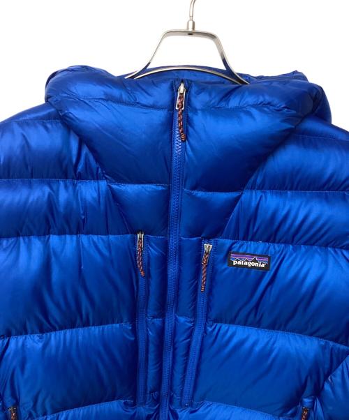 Patagonia（パタゴニア）Patagonia (パタゴニア) メンズ・フィッツロイ・ダウン・フーディ（トレッキングウェア) ブルー サイズ:Mの古着・服飾アイテム