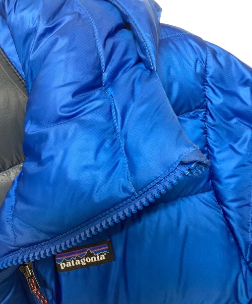 Patagonia（パタゴニア）Patagonia (パタゴニア) メンズ・フィッツロイ・ダウン・フーディ（トレッキングウェア) ブルー サイズ:Mの古着・服飾アイテム