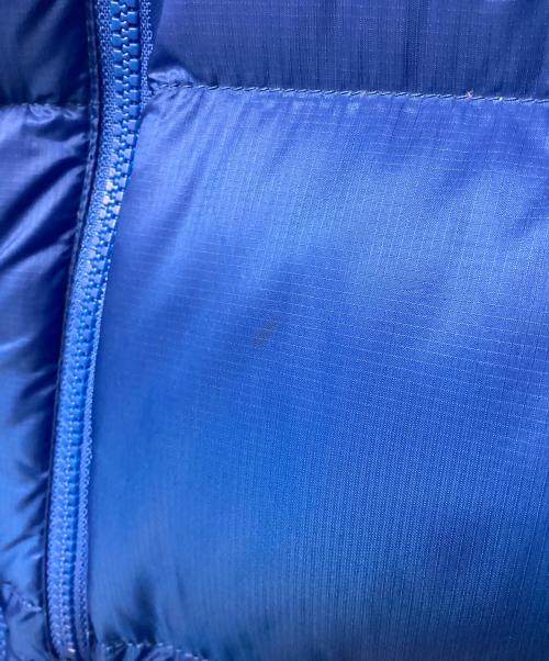 Patagonia（パタゴニア）Patagonia (パタゴニア) メンズ・フィッツロイ・ダウン・フーディ（トレッキングウェア) ブルー サイズ:Mの古着・服飾アイテム