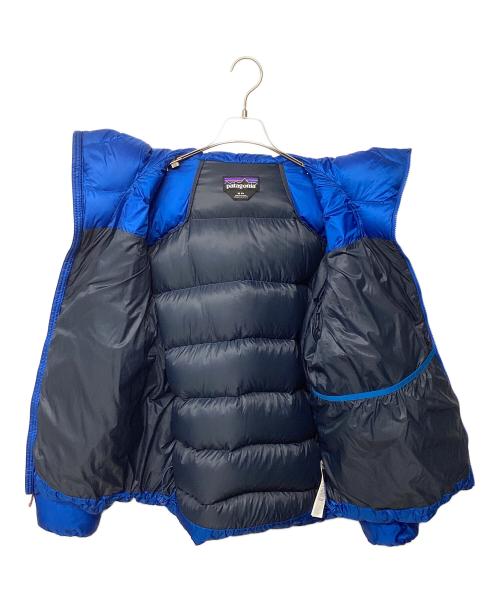 Patagonia（パタゴニア）Patagonia (パタゴニア) メンズ・フィッツロイ・ダウン・フーディ（トレッキングウェア) ブルー サイズ:Mの古着・服飾アイテム