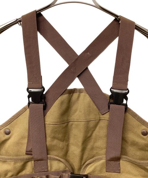 neru design works（ネルデザインワークス）neru design works (ネルデザインワークス) neru vest サンド サイズ:Fの古着・服飾アイテム