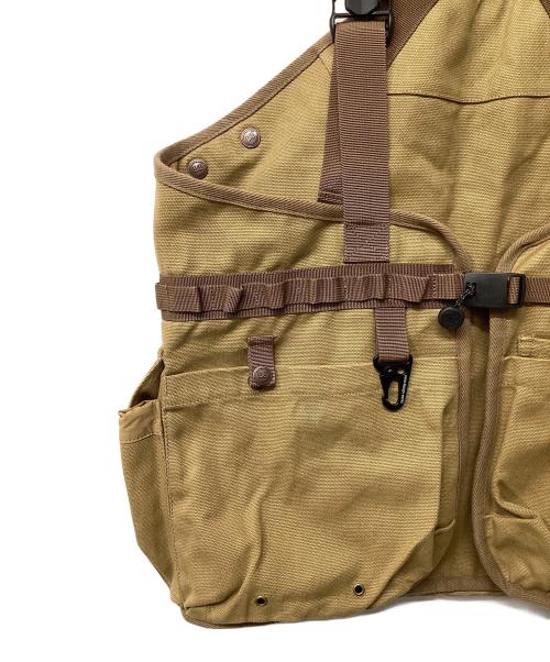 neru design works（ネルデザインワークス）neru design works (ネルデザインワークス) neru vest サンド サイズ:Fの古着・服飾アイテム