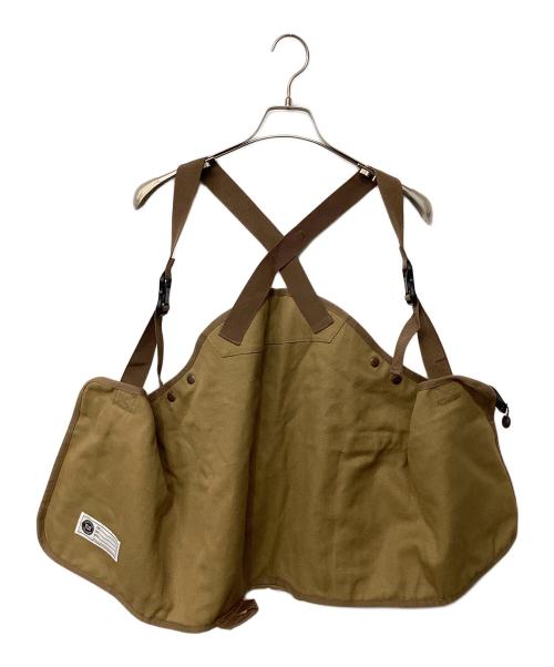 neru design works（ネルデザインワークス）neru design works (ネルデザインワークス) neru vest サンド サイズ:Fの古着・服飾アイテム