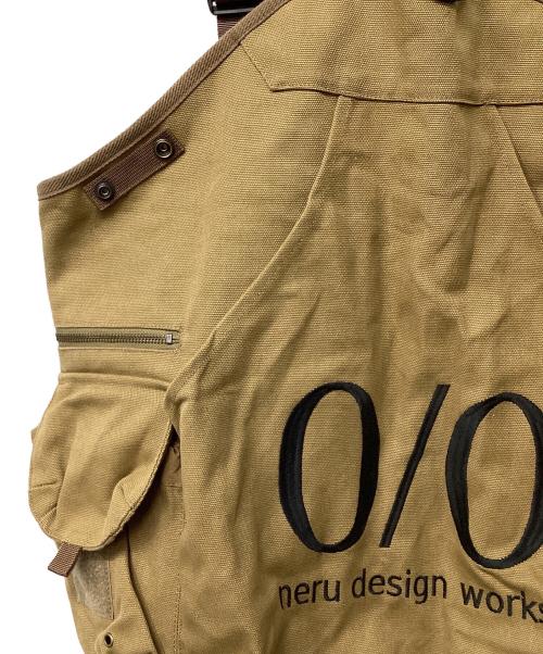 neru design works（ネルデザインワークス）neru design works (ネルデザインワークス) neru vest サンド サイズ:Fの古着・服飾アイテム