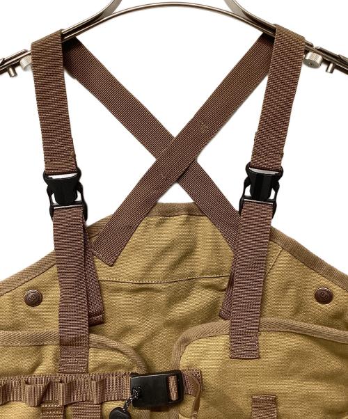 neru design works（ネルデザインワークス）neru design works (ネルデザインワークス) neru vest サンド サイズ:Fの古着・服飾アイテム