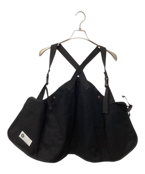 neru design works（ネルデザインワークス）neru design works (ネルデザインワークス) neru vest ブラック サイズ:Fの古着・服飾アイテム