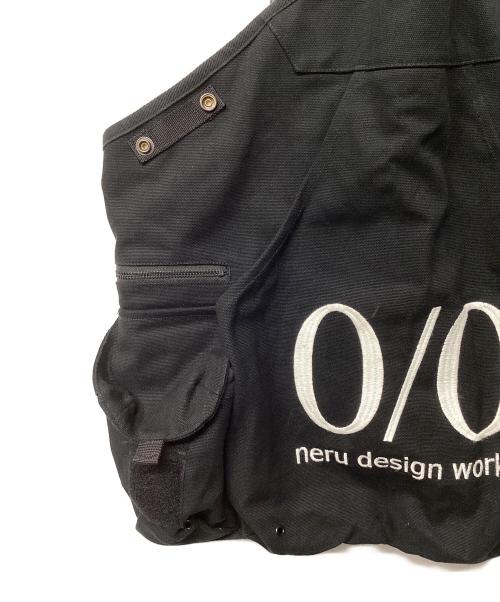 neru design works（ネルデザインワークス）neru design works (ネルデザインワークス) neru vest ブラック サイズ:Fの古着・服飾アイテム