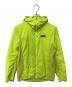 Patagonia（パタゴニア）の古着「ナノエア・ライト・ハイブリッド・フーディ（トレッキングウェア)」｜黄緑