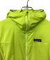 Patagonia (パタゴニア) ナノエア・ライト・ハイブリッド・フーディ（トレッキングウェア) 黄緑 サイズ:XS：17000円