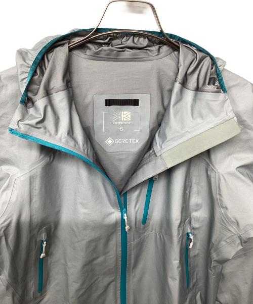Karrimor（カリマー）Karrimor (カリマー) G-TXアクティブジャケット（トレッキングウェア/レインウェア) グレー×グリーン サイズ:Sの古着・服飾アイテム