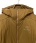 ARC'TERYX (アークテリクス) アトムARフーディー（トレッキングウェア) ブラウン サイズ:M：30000円