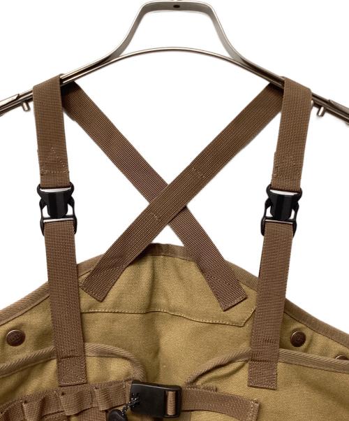 neru design works（ネルデザインワークス）neru design works (ネルデザインワークス) neru vest サンド サイズ:Fの古着・服飾アイテム