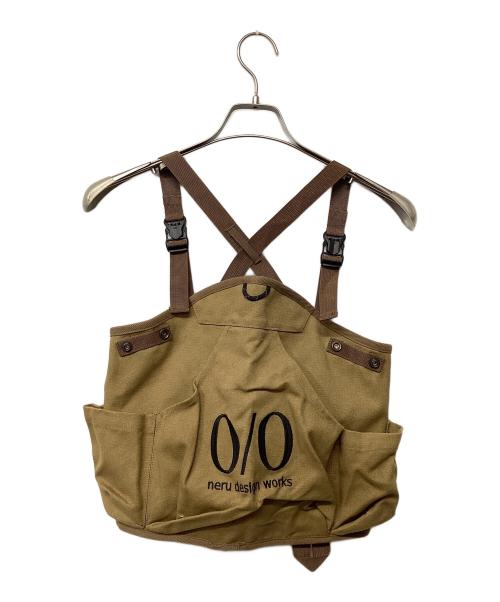 neru design works（ネルデザインワークス）neru design works (ネルデザインワークス) neru vest サンド サイズ:Fの古着・服飾アイテム