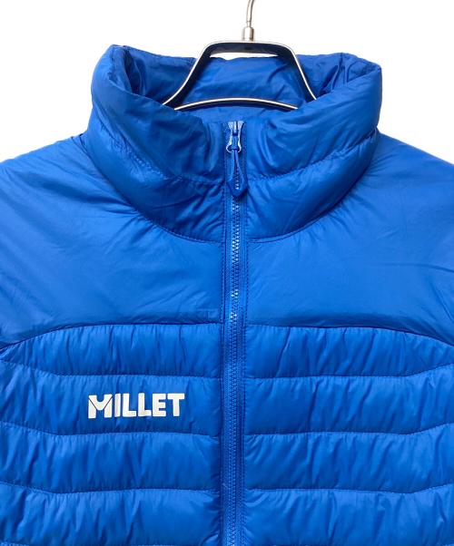 MILLET（ミレー）MILLET (ミレー) イーボル ライト ダウン 700 ジャケット（トレッキングウェア) ブルー サイズ:Mの古着・服飾アイテム