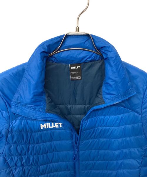 MILLET（ミレー）MILLET (ミレー) イーボル ライト ダウン 700 ジャケット（トレッキングウェア) ブルー サイズ:Mの古着・服飾アイテム