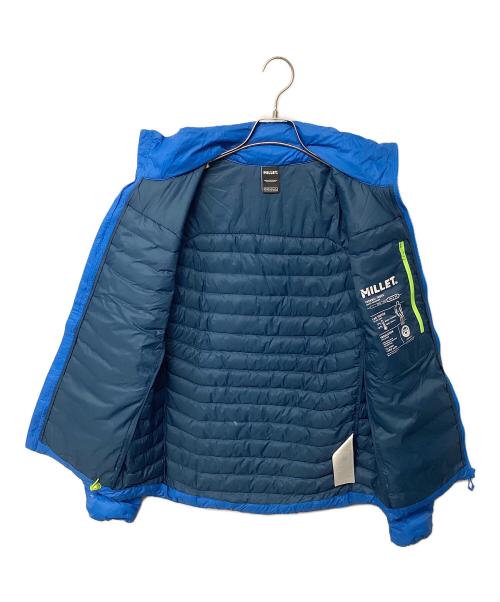 MILLET（ミレー）MILLET (ミレー) イーボル ライト ダウン 700 ジャケット（トレッキングウェア) ブルー サイズ:Mの古着・服飾アイテム