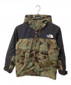 THE NORTH FACEザ ノース フェイス）の古着「ノベルティマウンテンライトジャケット」｜オリーブ×ブラック