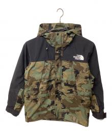 THE NORTH FACE（ザ ノース フェイス）の古着「ノベルティマウンテンライトジャケット」｜オリーブ×ブラック