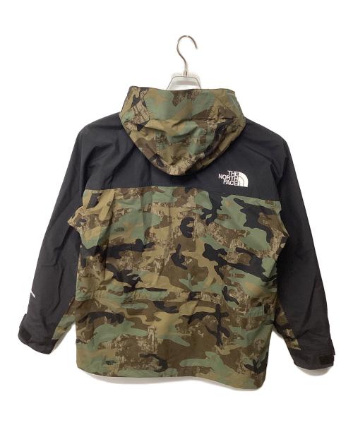 THE NORTH FACE（ザ ノース フェイス）THE NORTH FACE (ザ ノース フェイス) ノベルティマウンテンライトジャケット オリーブ×ブラック サイズ:Mの古着・服飾アイテム