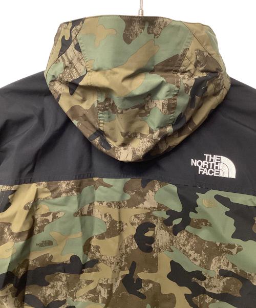 THE NORTH FACE（ザ ノース フェイス）THE NORTH FACE (ザ ノース フェイス) ノベルティマウンテンライトジャケット オリーブ×ブラック サイズ:Mの古着・服飾アイテム