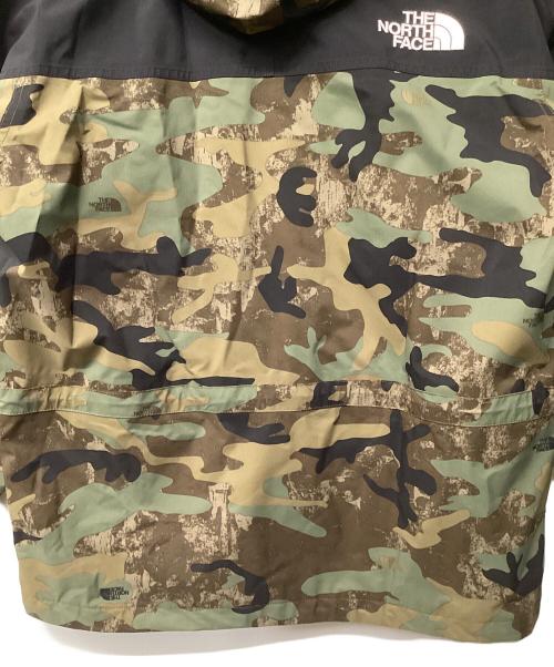 THE NORTH FACE（ザ ノース フェイス）THE NORTH FACE (ザ ノース フェイス) ノベルティマウンテンライトジャケット オリーブ×ブラック サイズ:Mの古着・服飾アイテム
