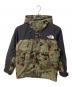 THE NORTH FACE（ザ ノース フェイス）の古着「ノベルティマウンテンライトジャケット」｜オリーブ×ブラック