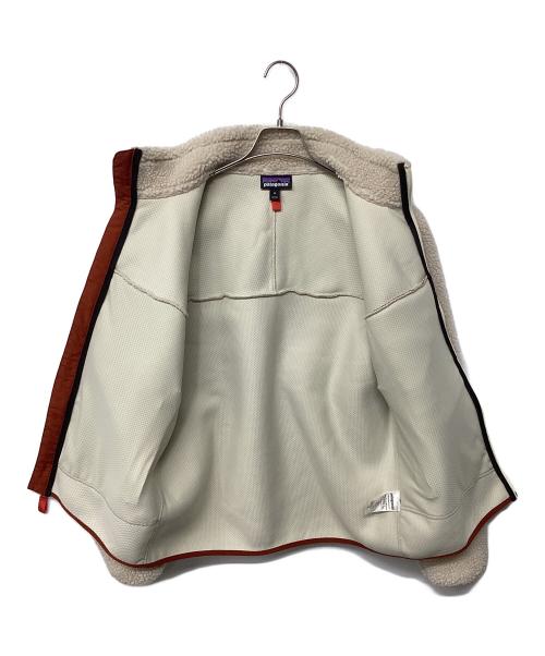 Patagonia（パタゴニア）Patagonia (パタゴニア) クラシック・レトロX・ジャケット アイボリー×オレンジ サイズ:Mの古着・服飾アイテム