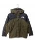 THE NORTH FACE（ザ ノース フェイス）の古着「マウンテンジャケット」｜オリーブ×ブラック