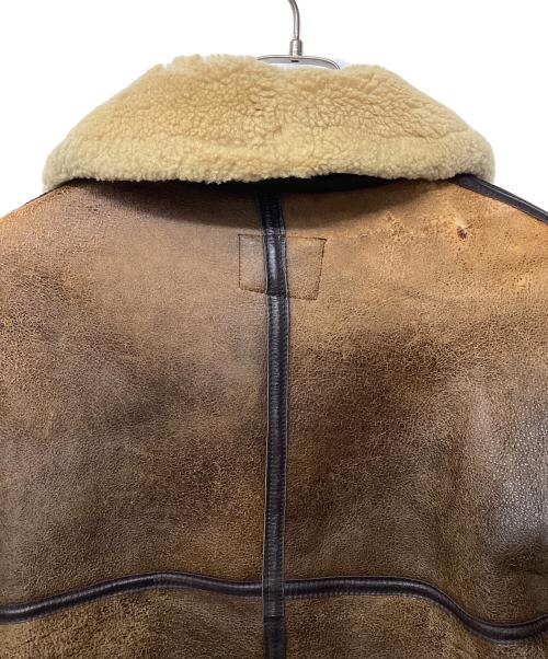 AVIREX（アヴィレックス）AVIREX (アヴィレックス) B-3 ムートンフライトジャケット ブラウン サイズ:36の古着・服飾アイテム