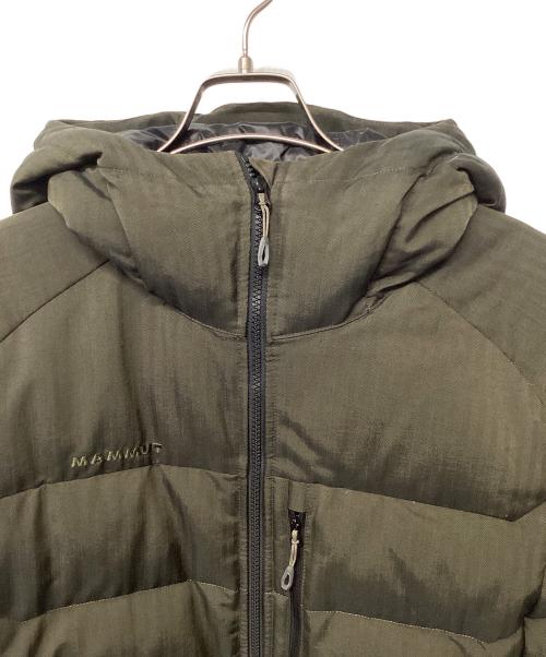 MAMMUT（マムート）MAMMUT (マムート) SERAC IN Hooded Jacket（トレッキングウェア) オリーブ サイズ:Lの古着・服飾アイテム