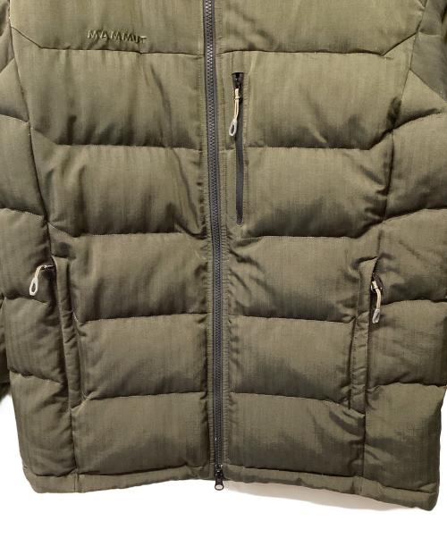 MAMMUT（マムート）MAMMUT (マムート) SERAC IN Hooded Jacket（トレッキングウェア) オリーブ サイズ:Lの古着・服飾アイテム