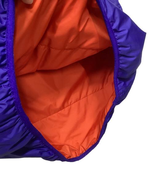 Patagonia（パタゴニア）Patagonia (パタゴニア) パフボール・プルオーバー・ベスト ネイビー×オレンジ サイズ:Mの古着・服飾アイテム