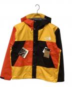 THE NORTH FACEザ ノース フェイス）の古着「GTX Raintex Hoodie(トレッキングウェア/レインウェア)」｜サミットゴールド×フレアオレンジ×ブラッ