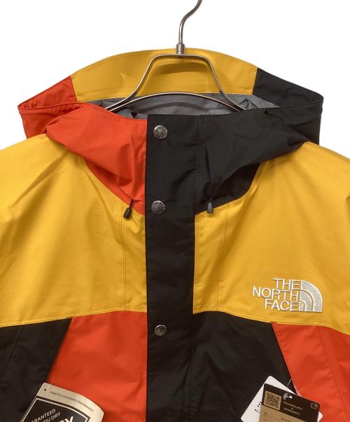 THE NORTH FACE（ザ ノース フェイス）THE NORTH FACE (ザ ノース フェイス) GTX Raintex Hoodie(トレッキングウェア/レインウェア) サミットゴールド×フレアオレンジ×ブラッ サイズ:L 未使用品の古着・服飾アイテム