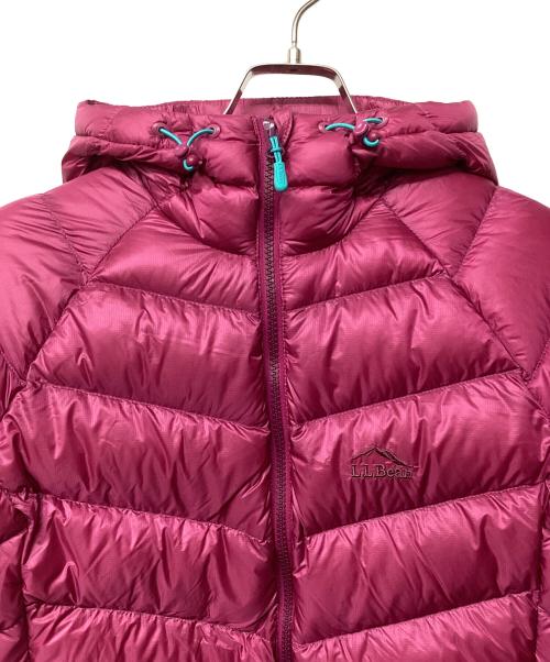 L.L.Bean（エルエルビーン）L.L.Bean (エルエルビーン) ウルトラライト 850 ダウン・ジャケット フード（トレッキングウェア) ショッキングピンク サイズ:XSの古着・服飾アイテム