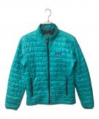 Patagoniaパタゴニア）の古着「ナノパフジャケット（トレッキングウェア)」｜スカイブルー