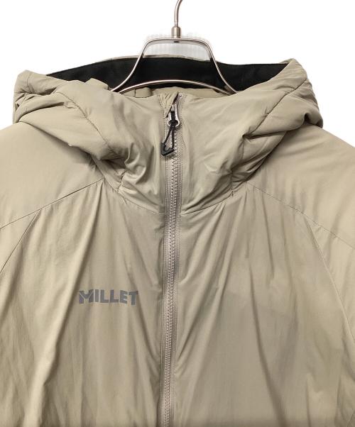 MILLET（ミレー）MILLET (ミレー) ブリーズバリヤー パフ ジャケット（トレッキングウェア) カーキ サイズ:Lの古着・服飾アイテム