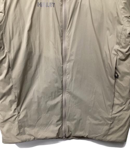 MILLET（ミレー）MILLET (ミレー) ブリーズバリヤー パフ ジャケット（トレッキングウェア) カーキ サイズ:Lの古着・服飾アイテム