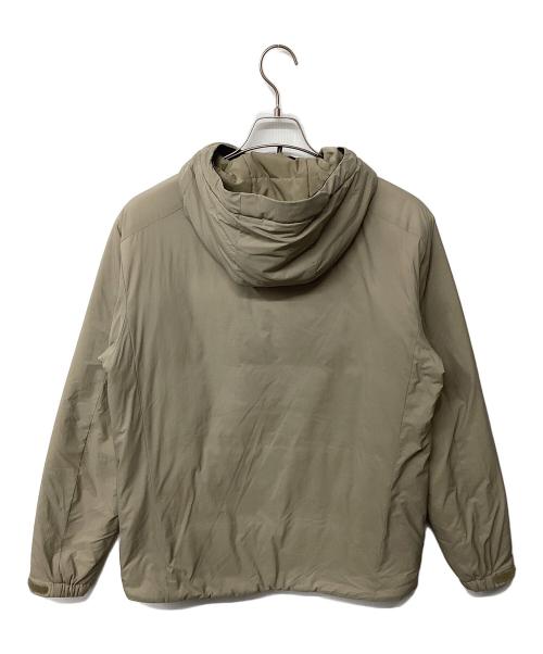 MILLET（ミレー）MILLET (ミレー) ブリーズバリヤー パフ ジャケット（トレッキングウェア) カーキ サイズ:Lの古着・服飾アイテム