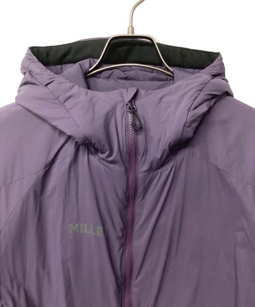 MILLET（ミレー）MILLET (ミレー) ブリーズバリヤー パフ ジャケット(トレッキングウェア) パープル サイズ:Lの古着・服飾アイテム