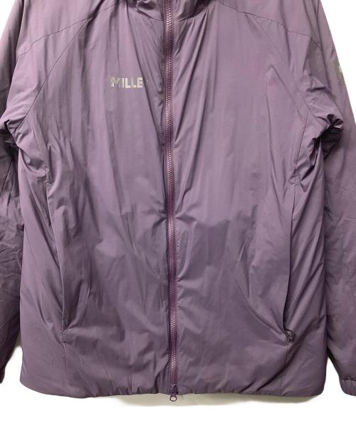 MILLET（ミレー）MILLET (ミレー) ブリーズバリヤー パフ ジャケット(トレッキングウェア) パープル サイズ:Lの古着・服飾アイテム