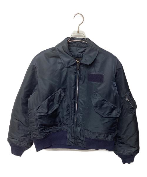 ALPHA INDUSTRIES INC.（アルファインダストリーズ）ALPHA INDUSTRIES INC. (アルファインダストリーズ) CWU-45/P フライトジャケット ネイビー サイズ:Mの古着・服飾アイテム