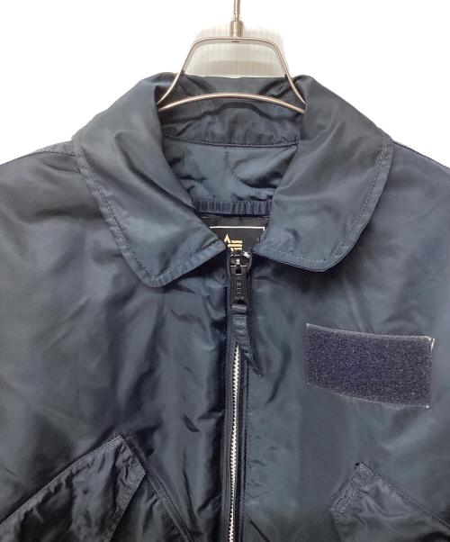ALPHA INDUSTRIES INC.（アルファインダストリーズ）ALPHA INDUSTRIES INC. (アルファインダストリーズ) CWU-45/P フライトジャケット ネイビー サイズ:Mの古着・服飾アイテム