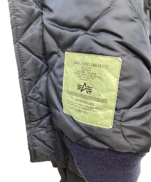 ALPHA INDUSTRIES INC.（アルファインダストリーズ）ALPHA INDUSTRIES INC. (アルファインダストリーズ) CWU-45/P フライトジャケット ネイビー サイズ:Mの古着・服飾アイテム