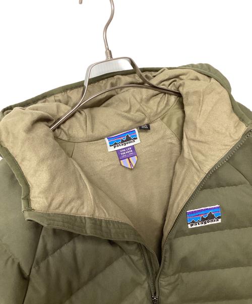 Patagonia（パタゴニア）Patagonia (パタゴニア) コットン・ダウン・ジャケット オリーブ サイズ:Mの古着・服飾アイテム