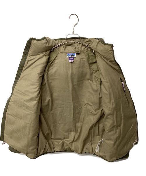 Patagonia（パタゴニア）Patagonia (パタゴニア) コットン・ダウン・ジャケット オリーブ サイズ:Mの古着・服飾アイテム