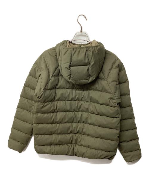 Patagonia（パタゴニア）Patagonia (パタゴニア) コットン・ダウン・ジャケット オリーブ サイズ:Mの古着・服飾アイテム