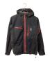 HAGLOFS（ホグロフス）の古着「SPITZ II JACKET（トレッキングウェア/レインウェア)」｜ブラック×レッド